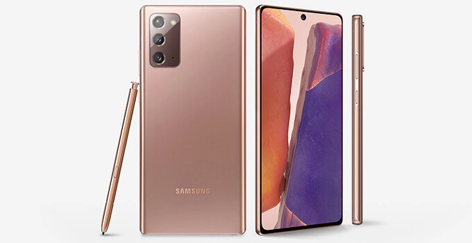 มือถือ 5G 2020 note 20