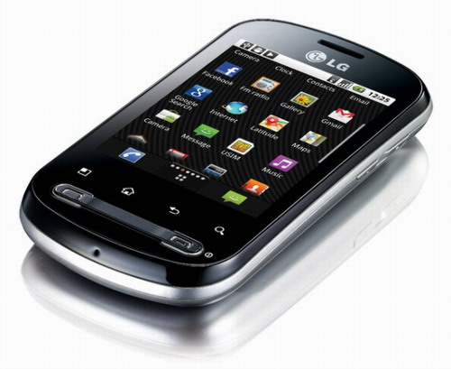 LG Optimus Me P350 Android Phone 1