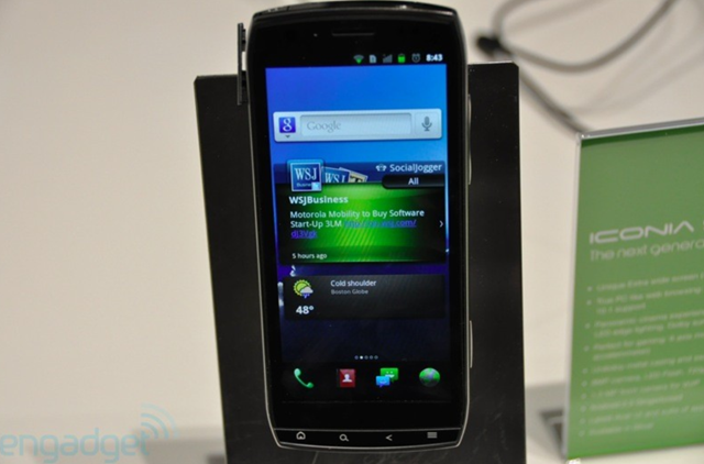 [MWC 2011]Acer Iconia Smart สมาร์ทโฟน? เเท็บเล็ท? เรียกไงดี