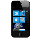 iPhone แต่หน้าตา Windows Phone 7!
