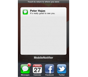 ถูกใจคนใช้ iPhone ด้วยแอพฯการแจ้งเตือนสุดแจ่ม MobileNotifier แต่ต้อง Jailbreak นะ