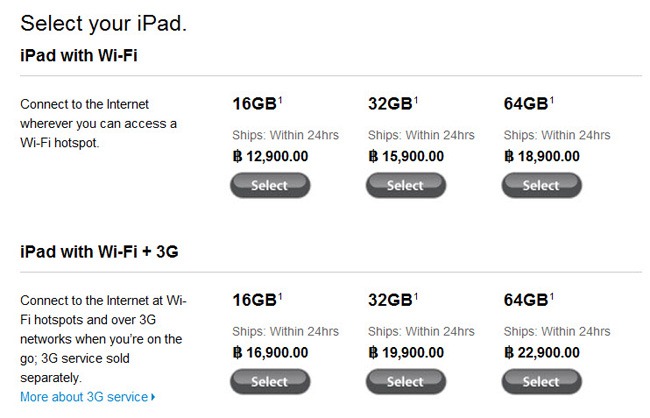 Price iPad