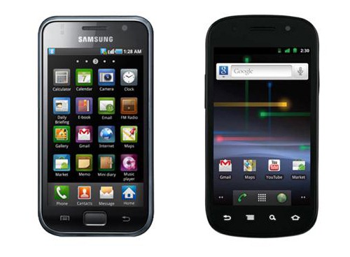 เปรียบเทียบ Nexus S VS Galaxy S ศึกพี่น้องระหว่างค่ายของซัมซุง