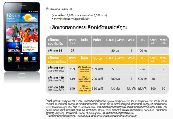 Samsung Galaxy S II By Truemove 1