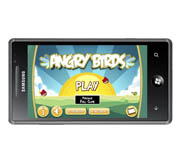 Angry Birds  ลง Windows Phone 7 แล้ว โหลดได้จาก Marketplace เลยจ้า