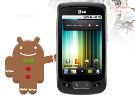 กำหนดการอัพเดท Android 2.3 Gingerbread ของ LG 4 รุ่นหลัก