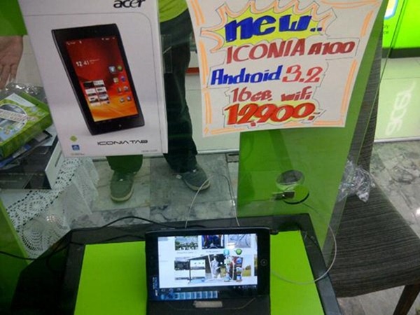 Acer Iconia Tab A100 เเละ Lenovo IdeaPad K1 วางจำหน่ายเเล้ว