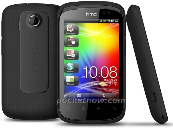 มาแล้วภาพ HTC Pico : สมาร์ทโฟนเบาๆ ลูกพี่ลูกน้อง Wildfire S