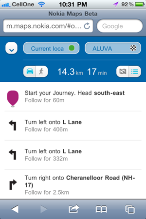 Nokia-Maps-iPhone-Walking