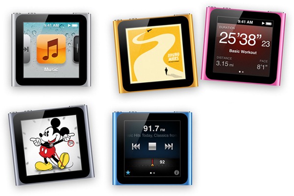 Apple อัพเดท iPod Touch เป็น iOS5, ปรับอินเทอร์เฟซ iPod Nano พร้อมลดราคาเล็กน้อย