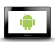 โชว์คลิปเดโม BBX 2.0 บน BlackBerry PlayBook คราวนี้รันแอพ Android ได้แล้วจ้า