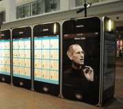 USPTO ตั้ง iPhone ยักษ์โชว์สิทธิบัตรเพื่อระลึกถึงการจากไปของ Steve Jobs