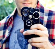 อุปกรณ์เสริมสำหรับนักถ่าย iPhone : เคสเลนส์มือหมุนสามช่วง The iPhone Lens Dial