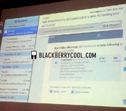 คอนเฟิร์มปีหน้า : เผยโฉมหน้าตา Email, Contacts เเละ Calendar บน BlackBerry Playbook