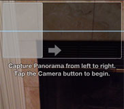 กดสูตรลับ เรียก Panorama Mode ในกล้องของ iOS5