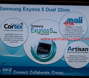 รายละเอียดของ Exynos ซีรีย์ 5 เริ่มต้นด้วย dual-core ใช้ mali ตัวใหม่