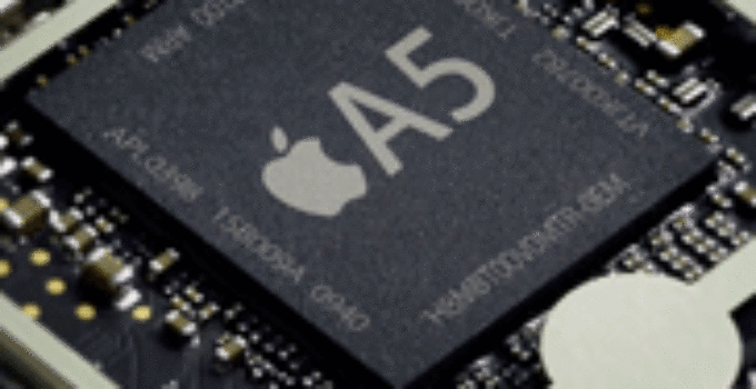 iPad 2 ปี 2012 ใช้ Apple A5 เเบบ 32 นาโนเมตร ประหยัดเเบตเตอรี่มากกว่าเดิม