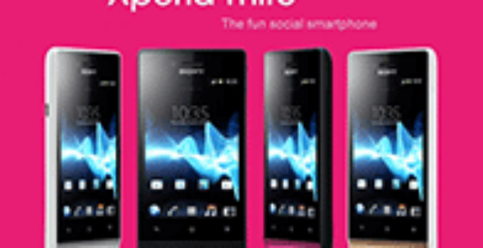 Sony มาแรง เผยโฉม Xperia Miro สมาร์ทโฟนสำหรับขาโซเชียล