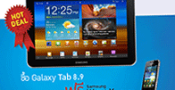 สิทธิ์เฉพาะแฟน SpecPhone ซื้อ Samsung Galaxy Tab 8.9 + Wave Y ราคาสุดพิเศษ !!