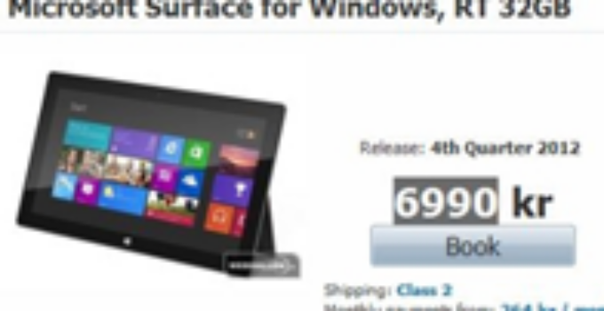 เเท็บเล็ต Surface ราคาเเพงสุดโหด เริ่มต้นที่ 30,000 บาท เเพงสุดเกือบทะลุ 70,000