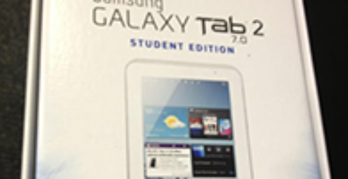 Samsung ออก Galaxy Tab 2 7.0 Student Edition ราคาประมาณ 8000 บาท