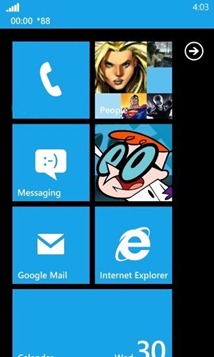 Windows Phone 7.x UI