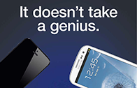 Samsung ออกโฆษณาฉะ iPhone 5 ไม่ต้องเก่งก็รู้ว่า Galaxy S III เหนือกว่าเห็นๆ