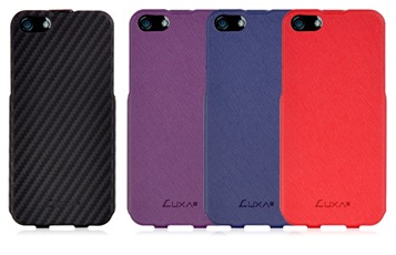 LUXA2 - Posh iPhone 5 Leather Flip Case