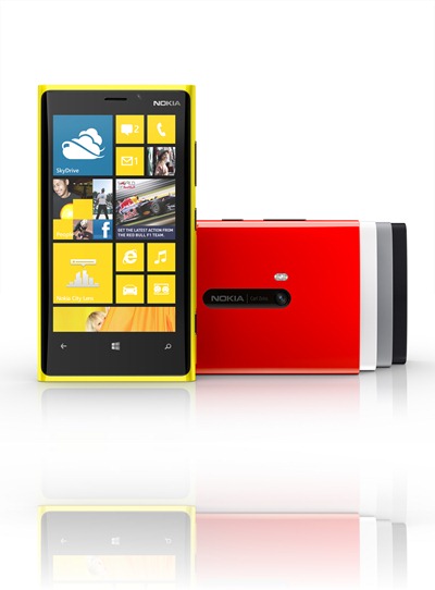Nokia Lumia 920 color range