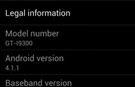 Samsung Galaxy S III เครื่องไทยได้รับตัวอัพเดทเป็น Android 4.1 เเล้ว