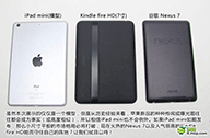 ภาพเทียบขนาดตัว Mock-up ของ iPad Mini กับ Nexus 7 และ Kindle Fire HD มาแล้ว