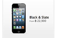 ราคา iPhone 5 เครื่องเปล่าและ iPad mini จาก Apple Store Online ของไทยมาแล้ว พร้อมสั่งซื้อได้ทันที
