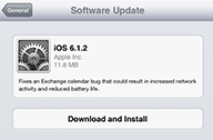 Apple ปล่อยอัพเดต iOS 6.1.2 แล้ว อัพได้ทุกเครื่องตั้งแต่ iPhone 3GS เป็นต้นมา