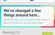 พบอินเตอร์เฟซใหม่ของ Google Play อีกรอบ ก่อนเปิดตัวในงาน Google I/O นี้