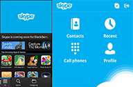 BlackBerry Z10 จะสามารถรองรับการใช้งาน Skype ได้เร็วๆ นี้