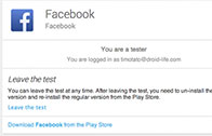 Facebook เปิดให้ผู้ใช้ทั่วไปทดสอบแอพเวอร์ชัน Beta บน Android แล้ว