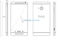หลุดแปลน HTC One Max บาง 9 มิลลิเมตร ขอบจอบางสุดๆ