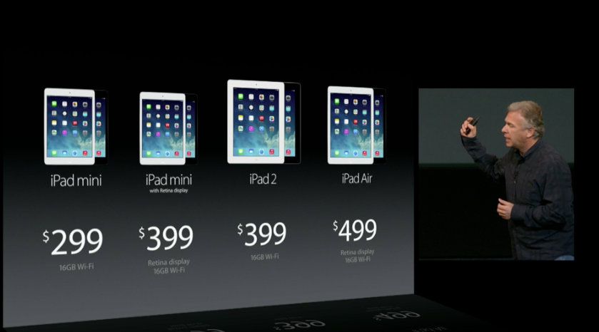 รายงานสดการเปิดตัว iPad mini 2 และ iPad 5