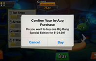 Angry Birds Go จะมากับ In App Purchase ราคาสูงสุดกว่าสามพันบาท ต้องรอหลังเล่นจบเกม