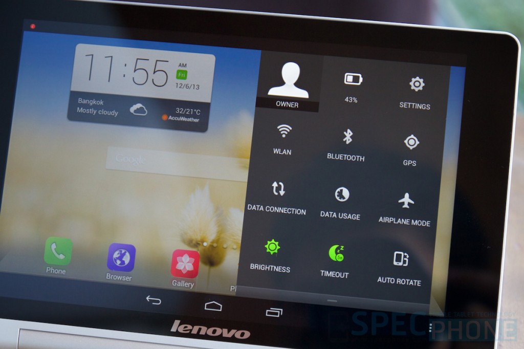 Review Lenovo Yoga Tablet 8 SpecPhone 060
