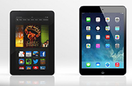 Amazon ส่งโฆษณาเทียบ Kindle Fire HDX ว่าเบาและถูกกว่า iPad Air ในสำเนียงล้อเลียน Jony Ive