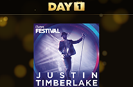Apple แจกเพลง Justin Timberlake ฟรีวันแรก จากแอพ 12 Days of Gifts