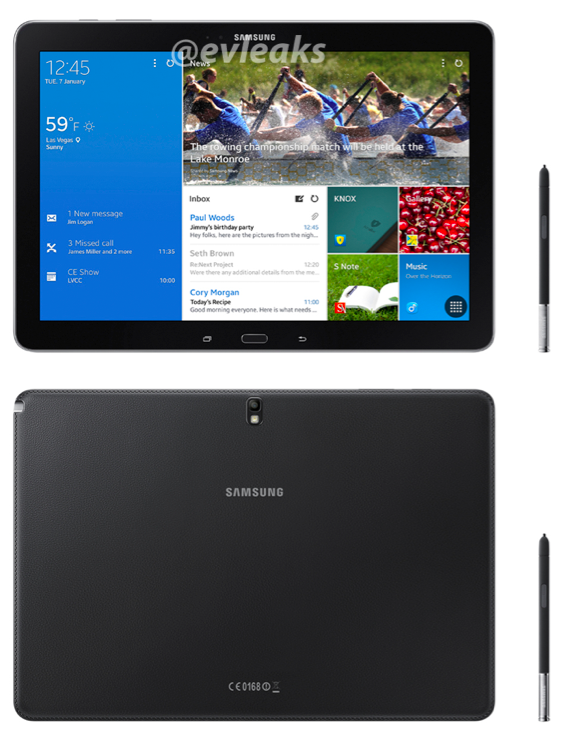 [CES 2014] Samsung ขึ้นป้ายบิลบอร์ดเตรียมเปิดตัว Samsung Galaxy Note Pro และ Galaxy Tab Pro แล้ว