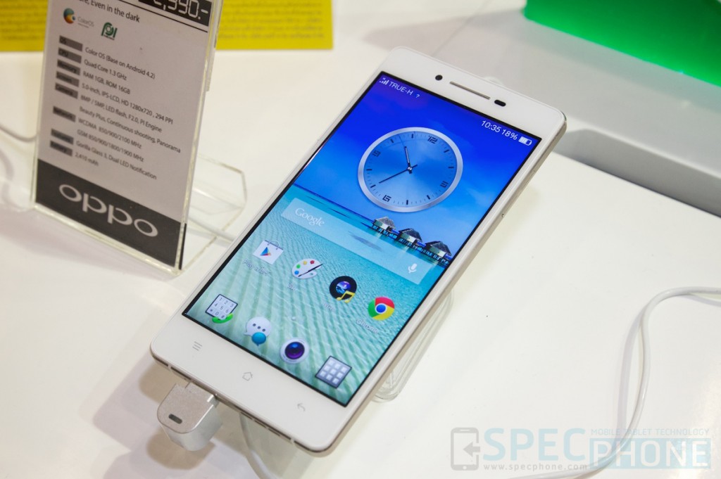 Hands on Oppo R1 TME 2014 SpecPhone 003