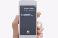Huawei ปล่อยโฆษณามือถือใหม่โดยให้ Siri ช่วยโฆษณา?