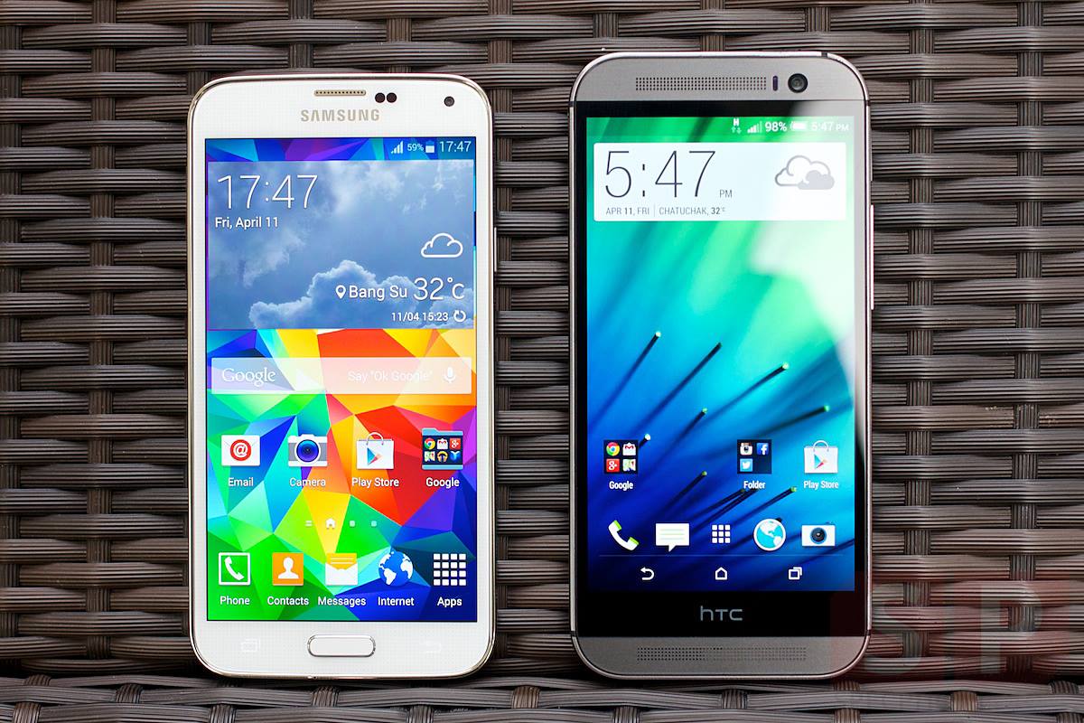 5 เหตุผลที่ HTC One M8 เหนือกว่า Samsung Galaxy S5
