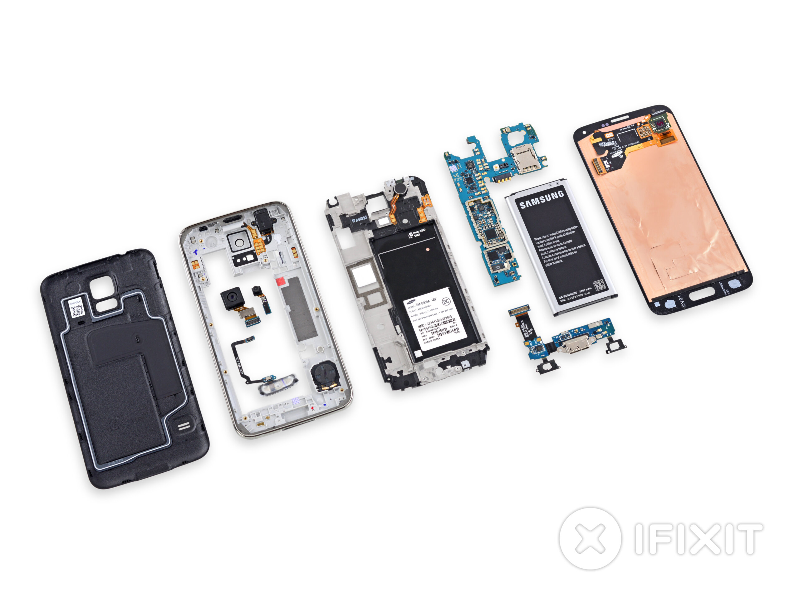 iFixit แงะ Samsung Galaxy S5 – บอกแกะยากเพราะจอ
