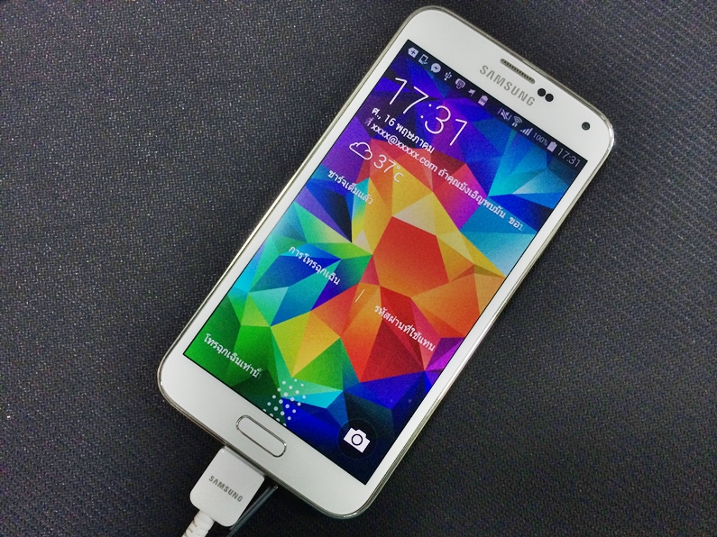 ขั้นตอนการ “ขอ” สาย USB 3.0 ของ Samsung Galaxy S5