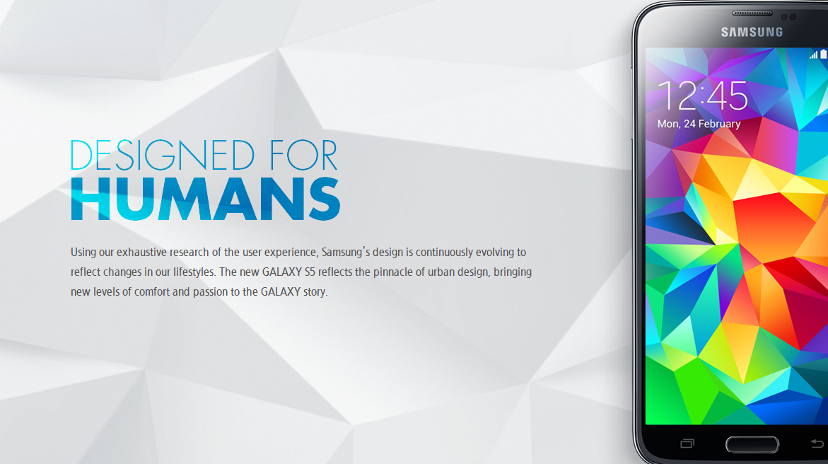 ที่มาของฝาหลังสุดแหวกแนวและไอเดียสุดล้ำลึกของ Samsung Galaxy S5