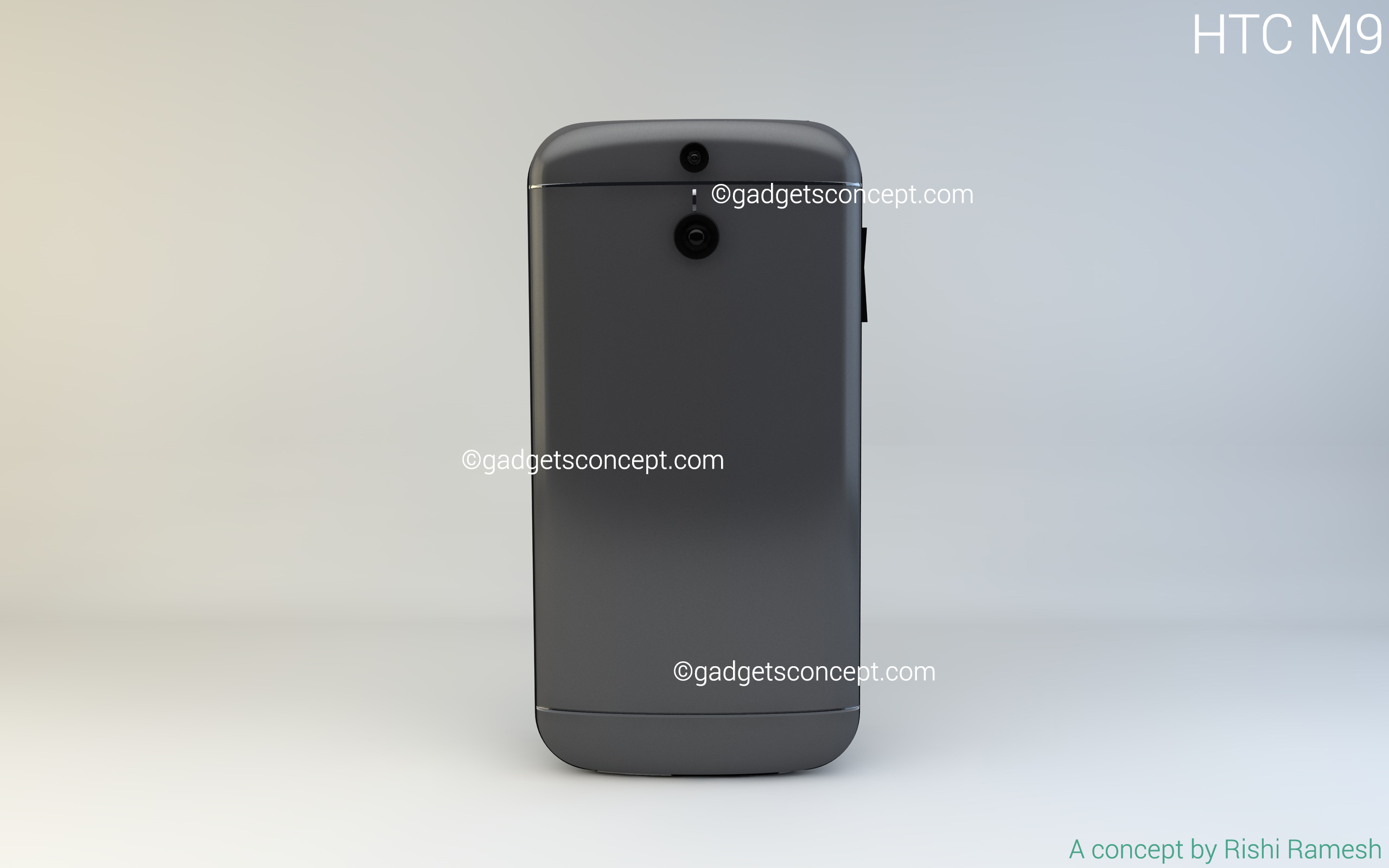 HTC One M9 concept by Rishi Ramesh2
